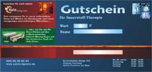 Sauerstoff-Therapie
